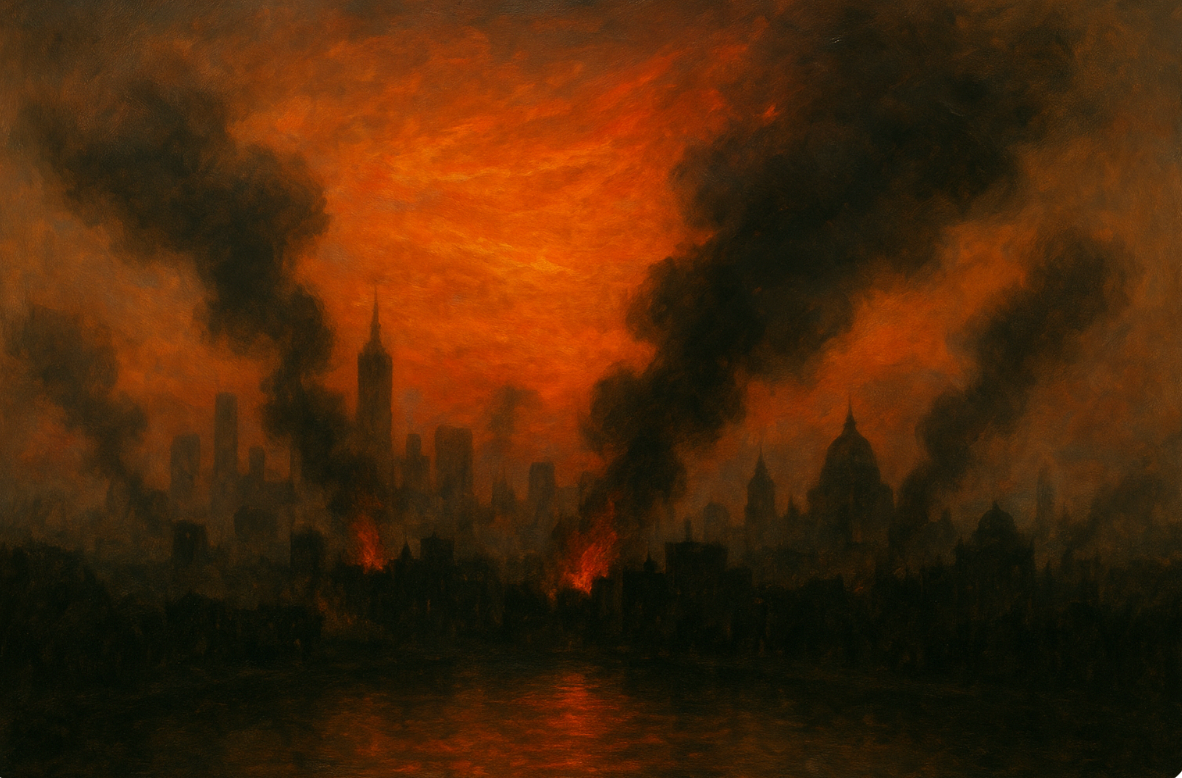 El cielo arde sobre Ucrania: ataque aéreo sin precedentes