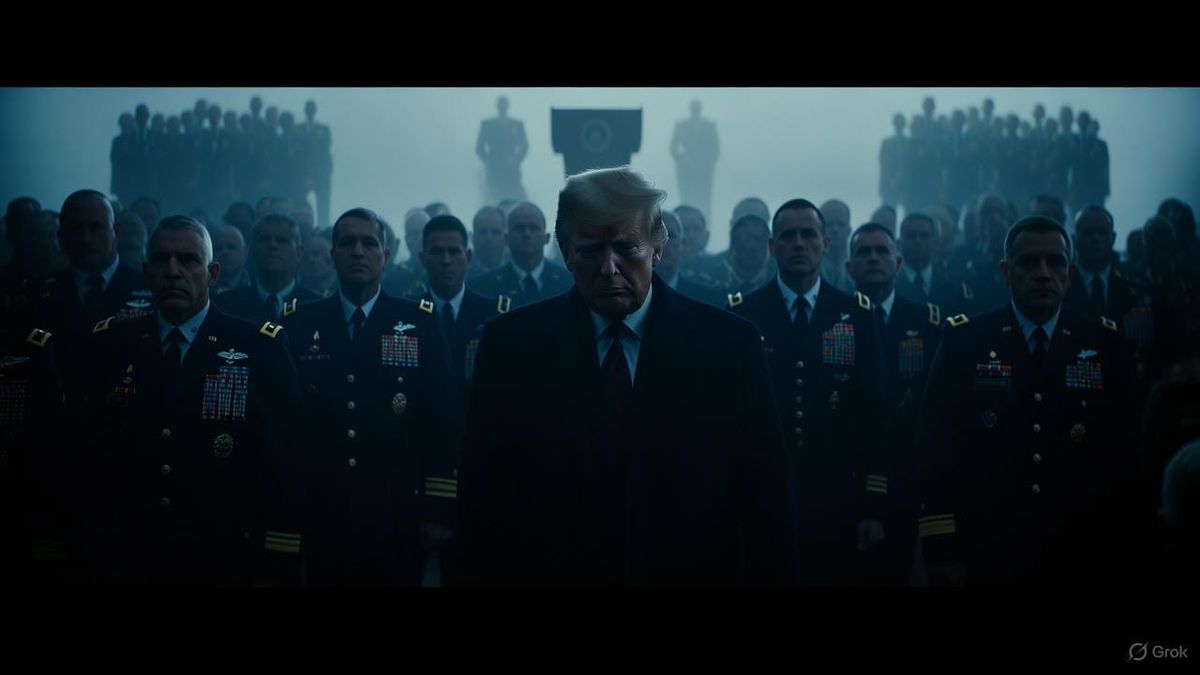 El misterio de Quantico: Trump y sus generales