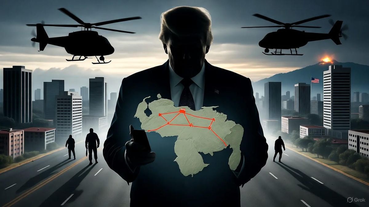 Sombras sobre Caracas: Trump activa la guerra encubierta en Venezuela