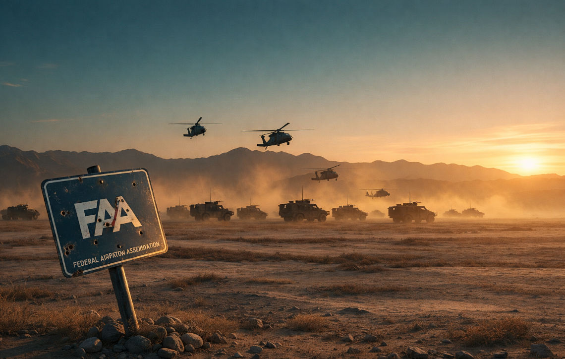 La señal de la FAA y el preámbulo de una ofensiva en México