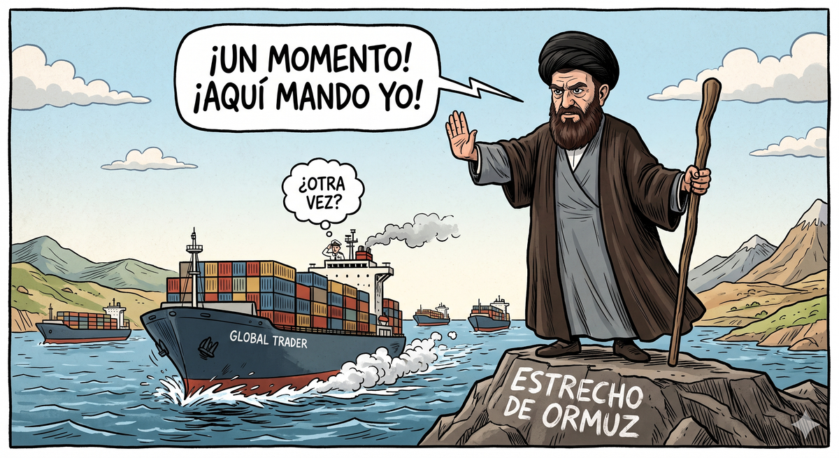 Los barcos vuelven a detenerse  en el estrecho de Ormuz