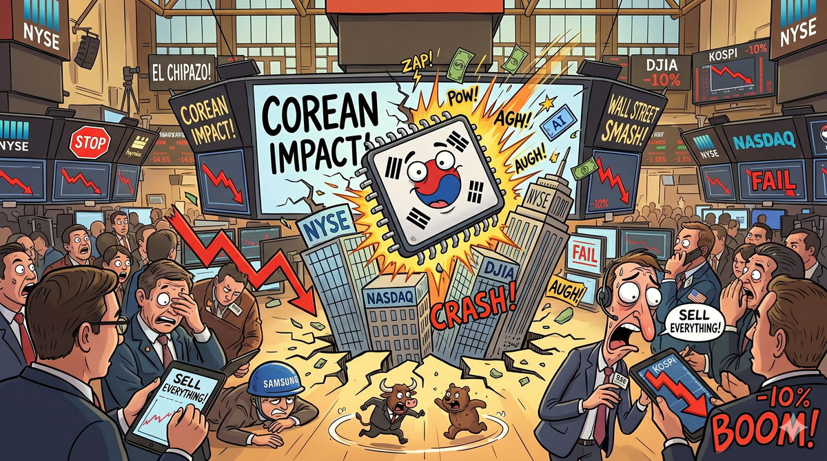El “chipazo”: el golpe coreano a Wall Street