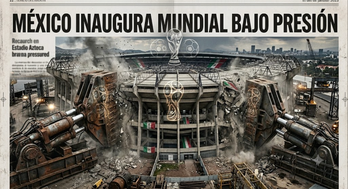 México inaugura mundial bajo presión