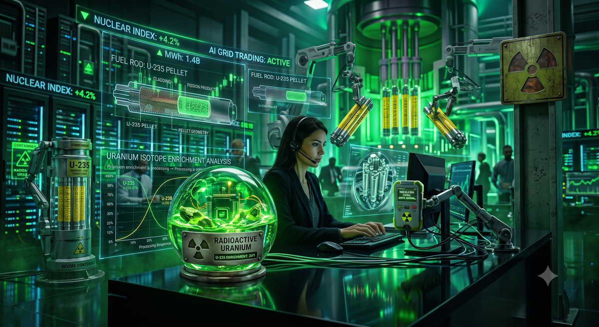La inteligencia artificial también se negocia en uranio