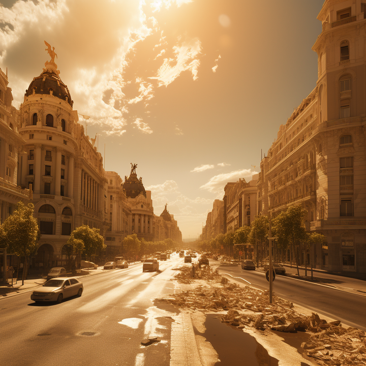 Las temperaturas en España superan los 60°C.