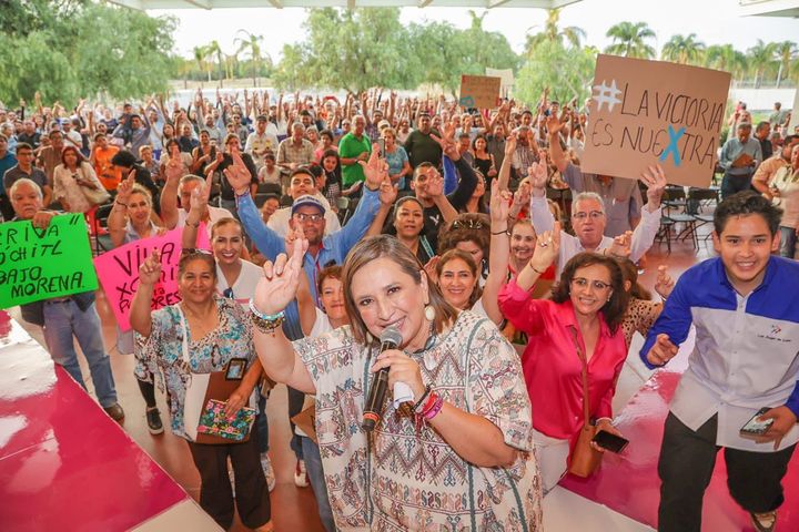 Ungen a Xóchitl Gálvez como candidata única en el Frente.