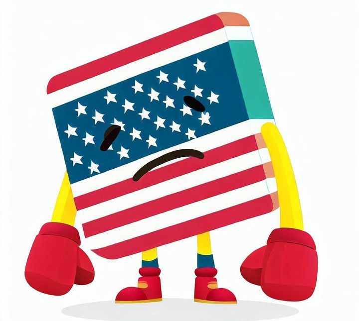 Fitch rebaja la calificación crediticia de Estados Unidos.