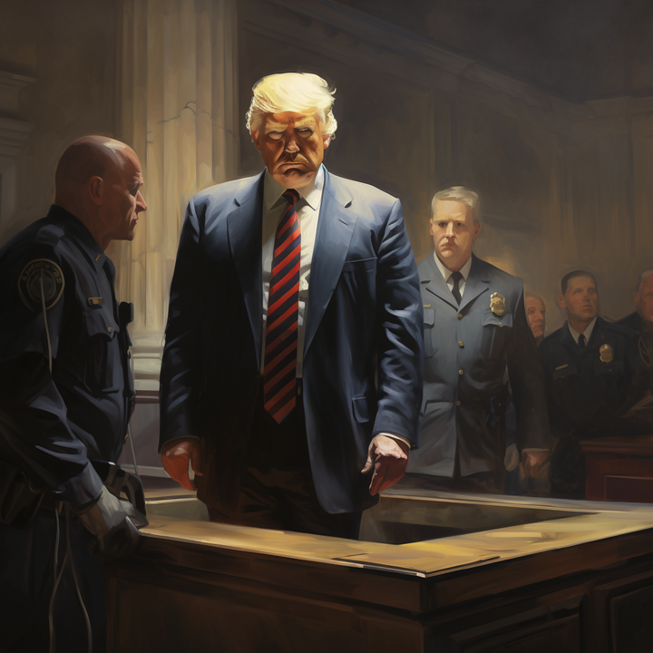 Donald Trump se declaró inocente de los cargos de conspiración para obstruir las elecciones presidenciales de 2020.