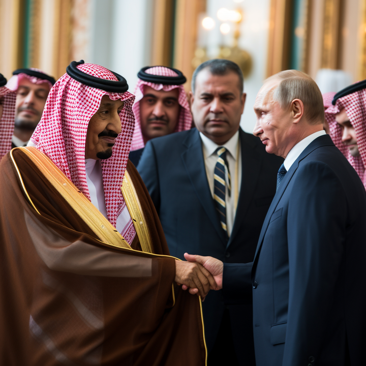 Los saudíes impulsan conversaciones de paz ruso-ucranianas.