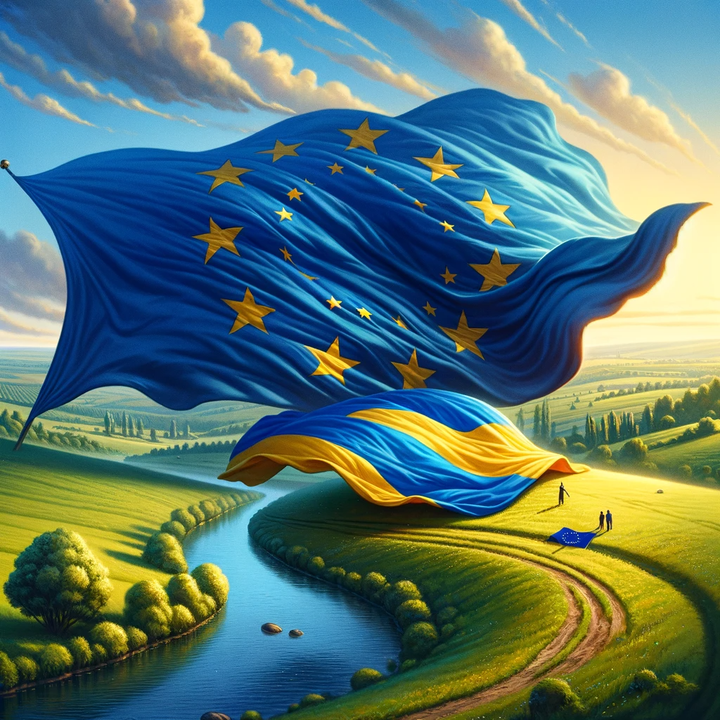 La Unión Europea aprobó abrir un proceso de negociaciones para adherir a Ucrania al bloque.