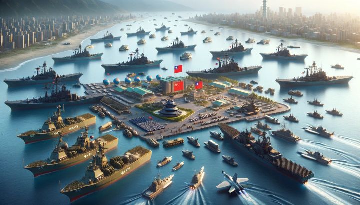 El Ejército chino rodea a Taiwán en “ejercicios militares”, envía mensaje claro a su nuevo presidente