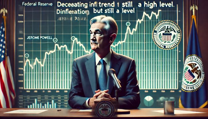Jerome Powell: “la inflación ha disminuido sustancialmente... pero aún es demasiado alta”