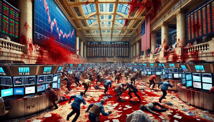 Baño de sangre en los mercados