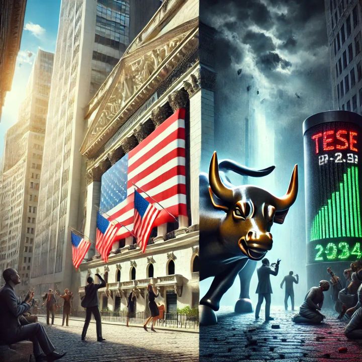 Los mejores y peores días de Wall Street en 2024 ocurrieron en esta semana