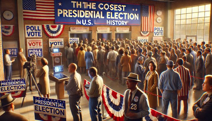 Mañana, la elección más reñida en la historia de Estados Unidos