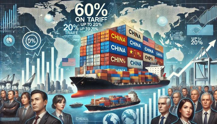 Amenaza Trump con 25% de aranceles a México y Canadá, China tendría 60%