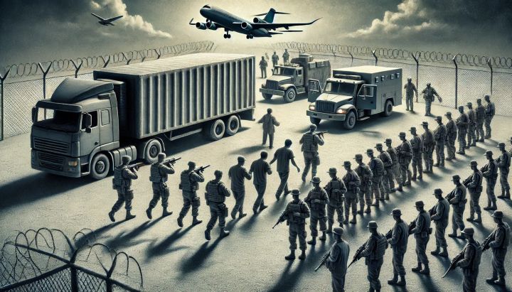 Trump: usaré al Ejército para deportaciones masivas