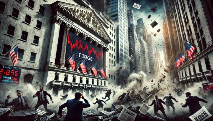 Impredecible y errática política de Trump amenaza con tirar el mercado accionario