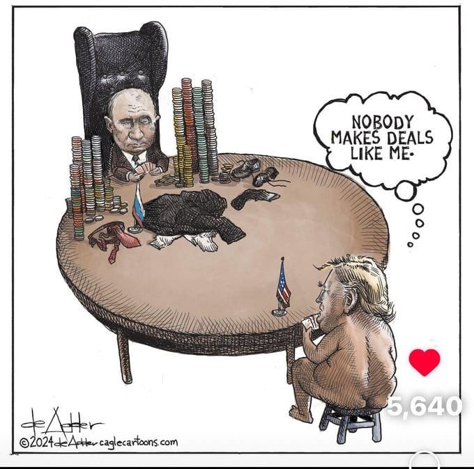 Si hay acuerdo de paz, Trump irá a Moscú a estrechar la mano del dictador ¿Victoria de Putin?