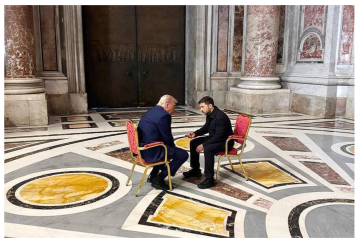 ¿Una tregua en el Vaticano? Trump y Zelensky coinciden en el adiós al Papa