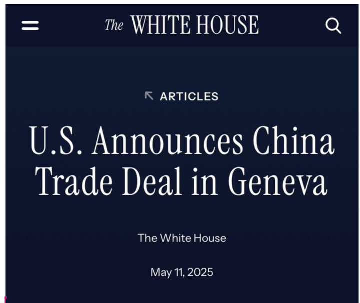 Tregua Arancelaria: Estados Unidos y China pactan alivio de 90 días