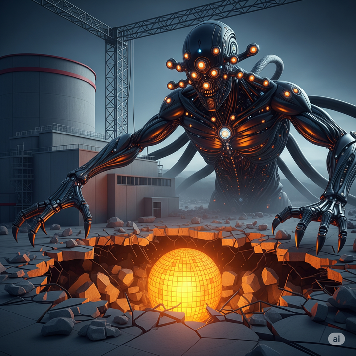 El apetito nuclear del monstruo de la Inteligencia Artificial