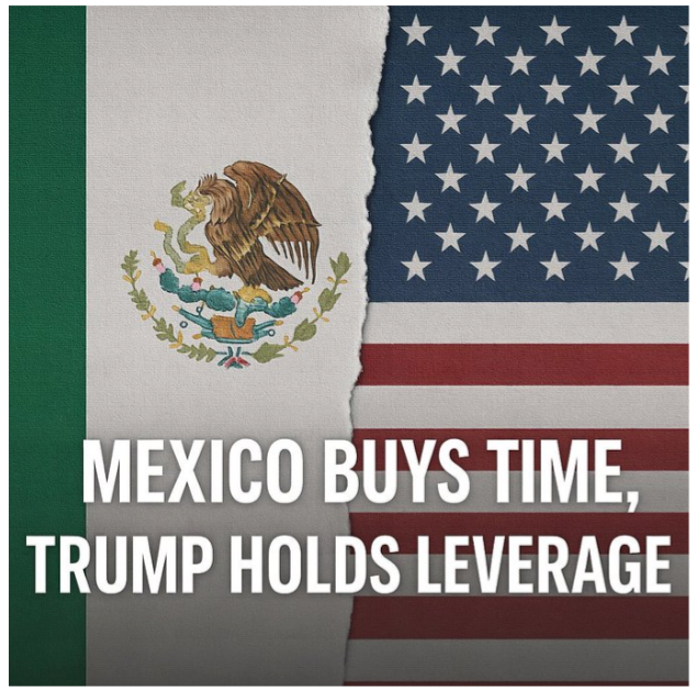 Respiro temporal: México compra tiempo, Trump dicta las condiciones