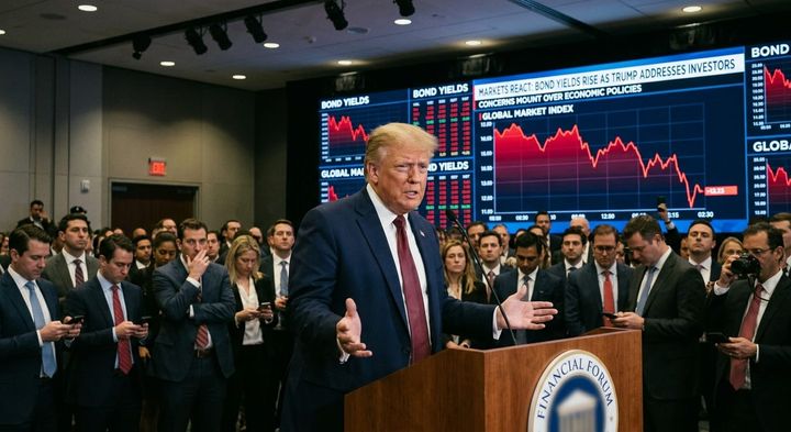 Trump no logra tranquilizar a los mercados de bonos