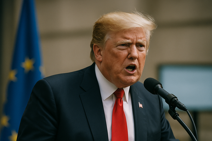 Trump arremete contra la Fed y Europa