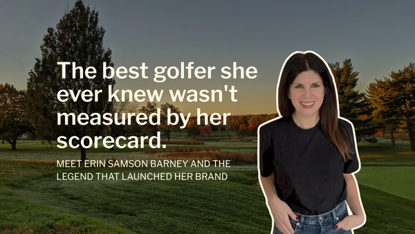 Erin Samson Barney and the Golf Brand Built on Not Holding Back