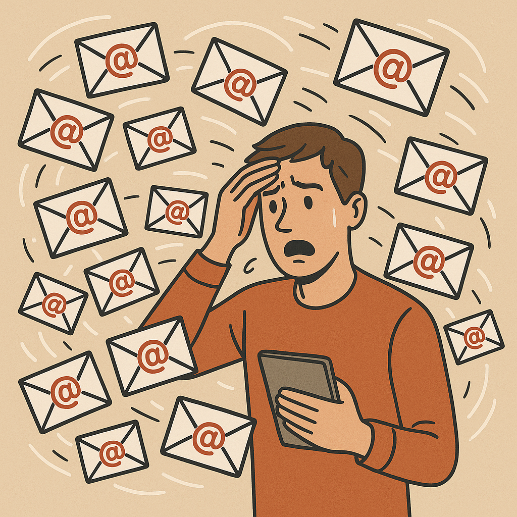 The 3-eMail Problem