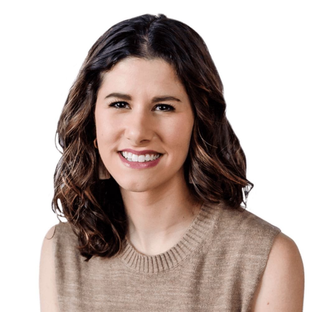 Mid 30s woman smiling