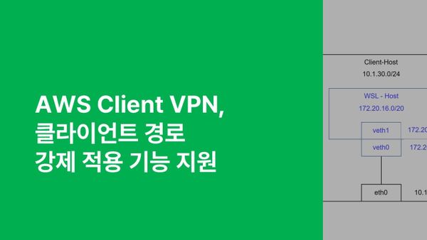 AWS Client VPN, 클라이언트 경로 강제 적용 기능 지원