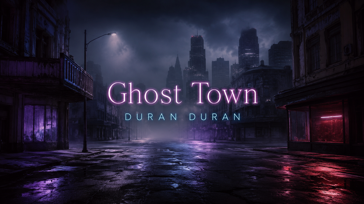 Ghost Town dei Duran Duran: una città vuota in abito pop