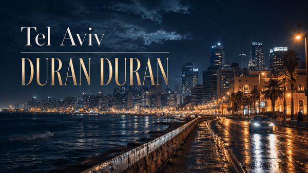 Tel Aviv dei Duran Duran: finale strumentale del debutto