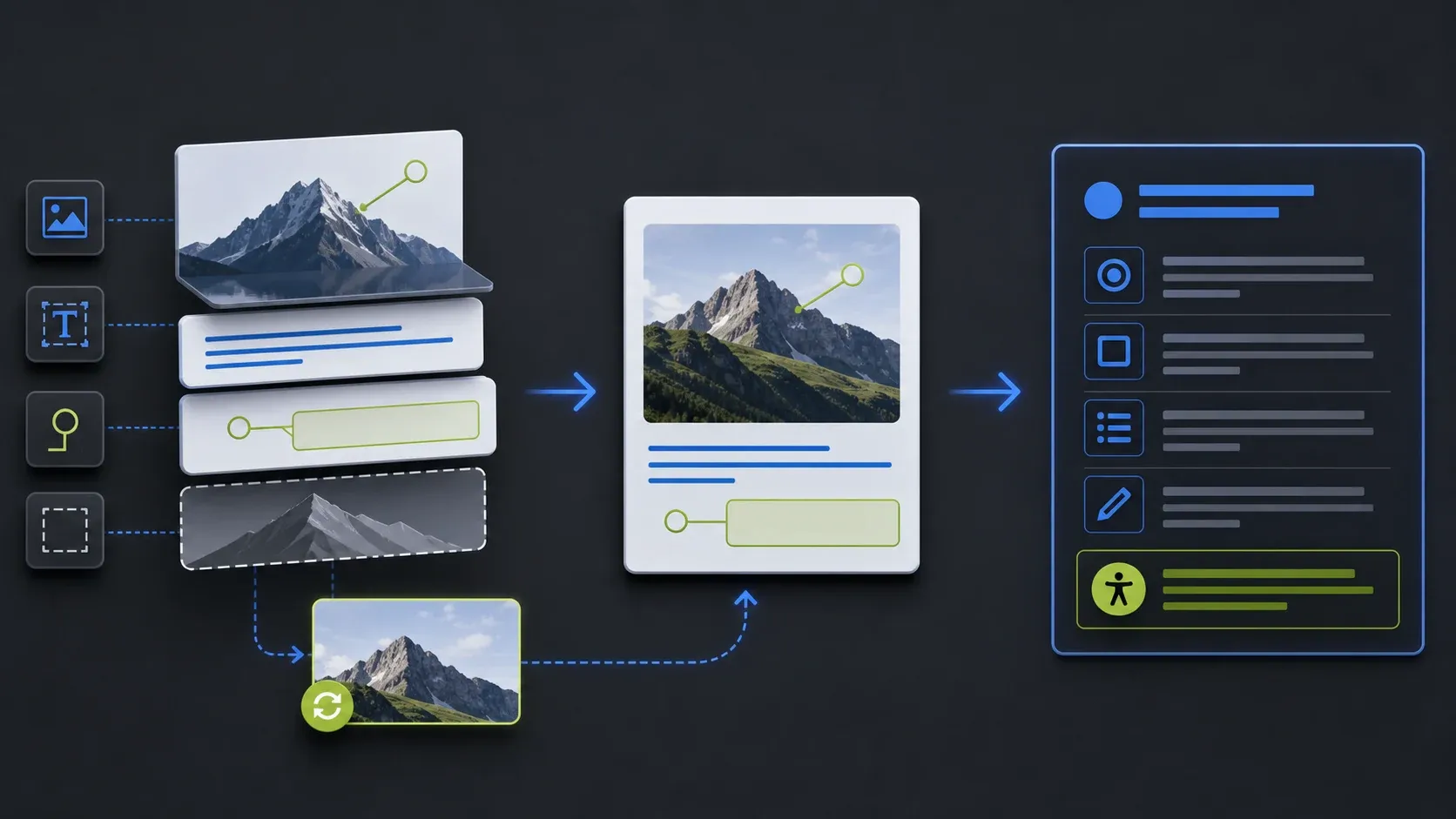 Keep an editable layered Snagit master, export a delivery copy, and provide equivalent HTML instructions