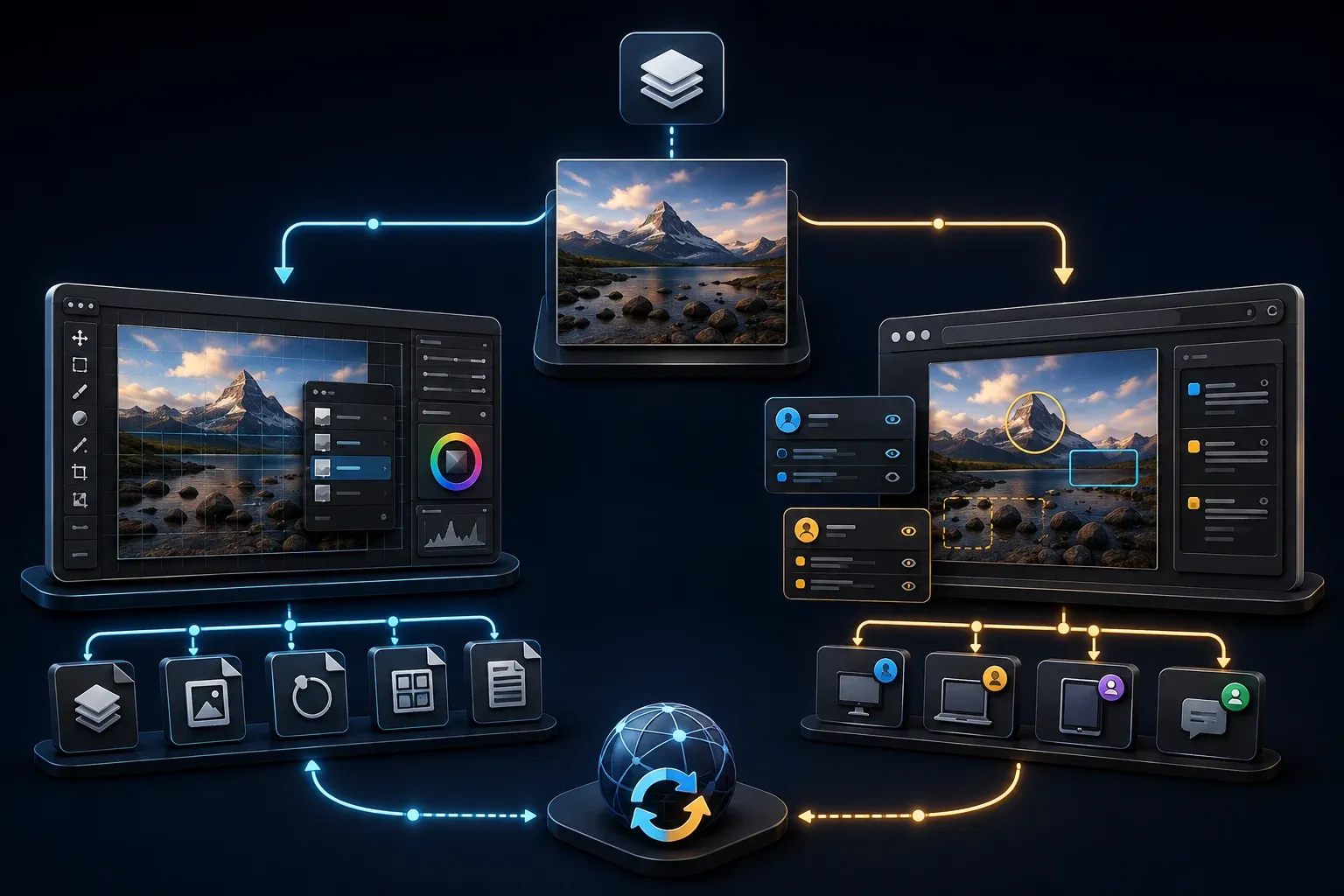 Snagit desktop visual production compared with Markup Hero browser annotation and live sharing