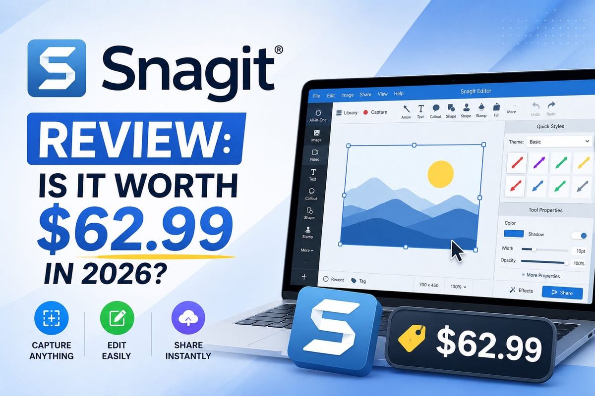 Snagit Review: Is It Worth $62.99 in 2026?