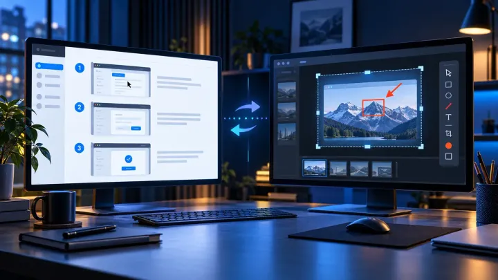 Scribe and Snagit comparison for SOP creation, screenshot editing, and team publishing