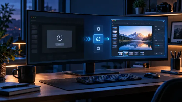 Snagit Editor launch failure with a restored capture editing workflow