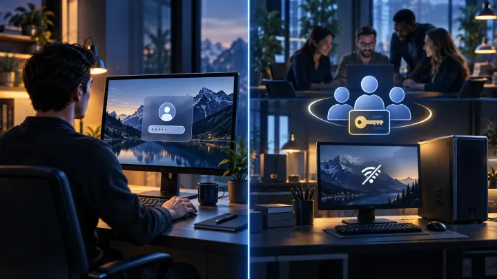 Snagit individual and team licensing paths with sign-in, key, and offline activation options