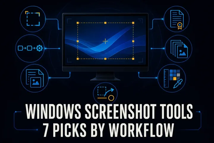 Best screenshot software for Windows compared across seven capture workflows