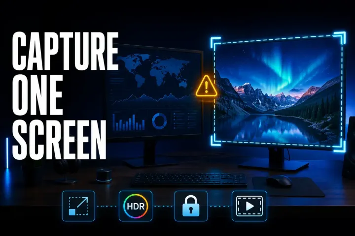 Snagit multiple monitor troubleshooting for selecting one display mixed scaling HDR Mac permission and black output