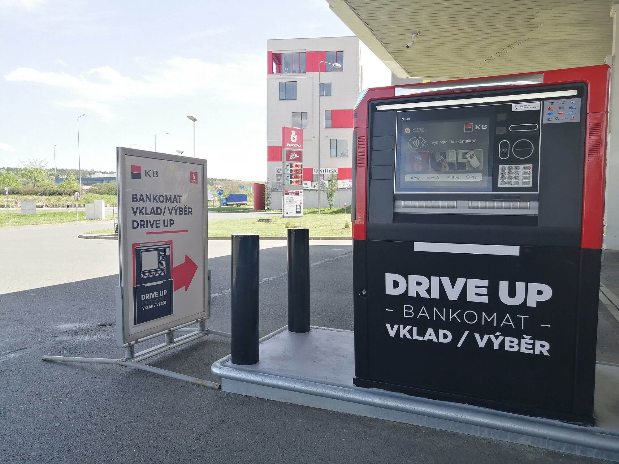 Банкомат Drive Up на АЗС Benzina Orlen