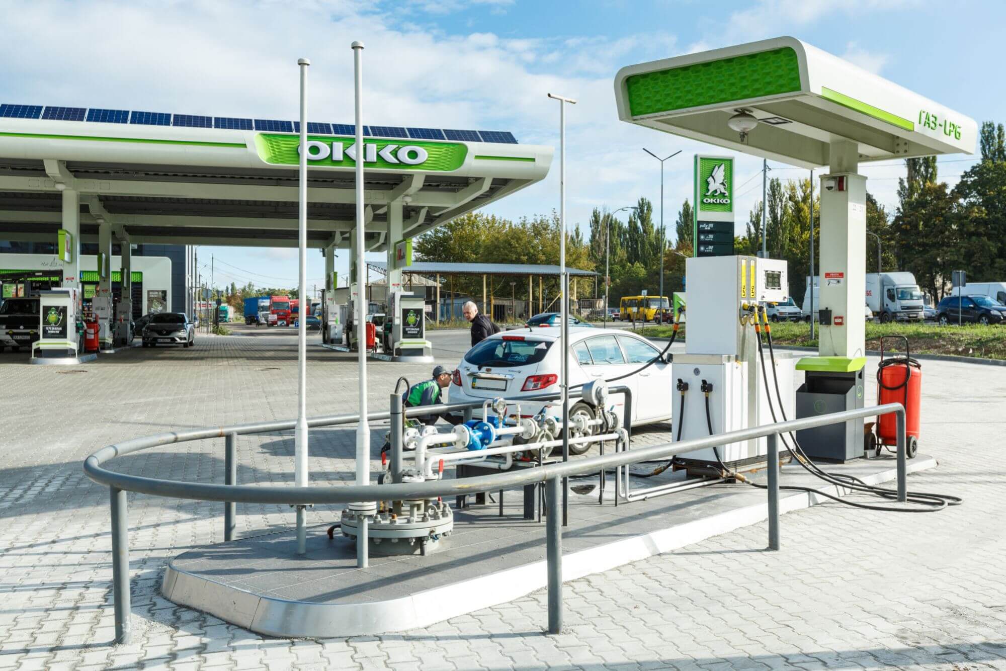 Модуль для отпуска сжиженного газа на АЗК OKKO