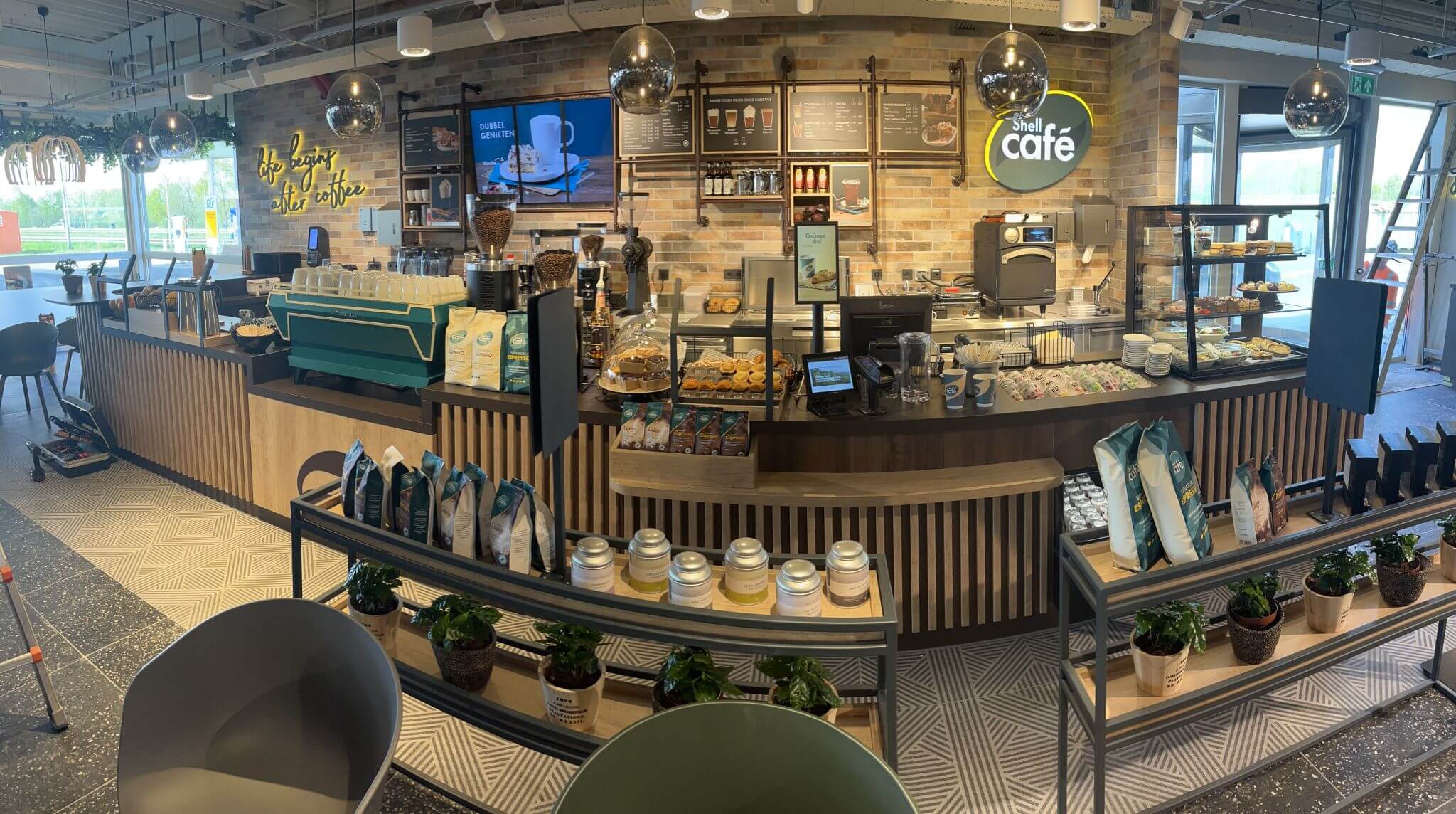 Первое Shell Café на АЗС с собственным эспрессо-баром