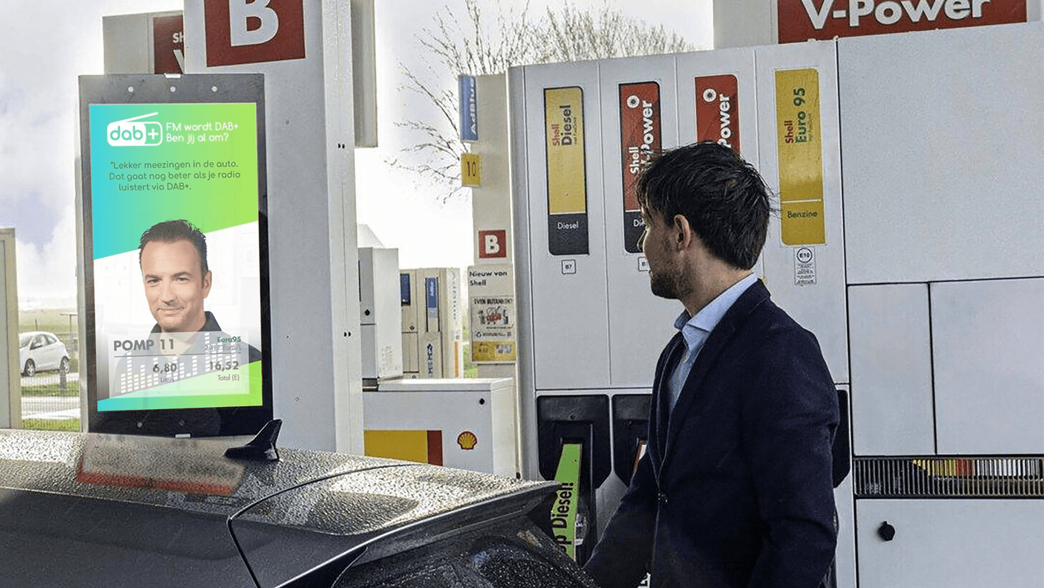 Только водители новых автомобилей, оснащенные DAB+ в стандартной комплектации, являются целевой аудиторией рекламной кампании