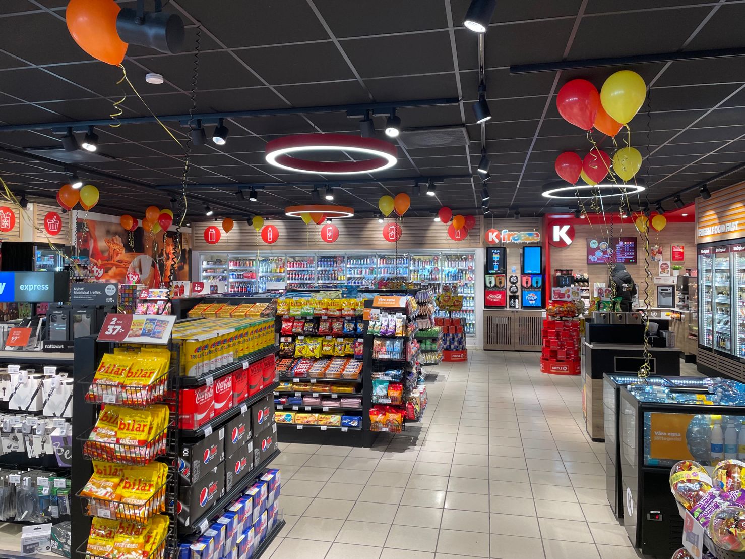 Флагманский магазин на АЗС Circle K (Швеция)