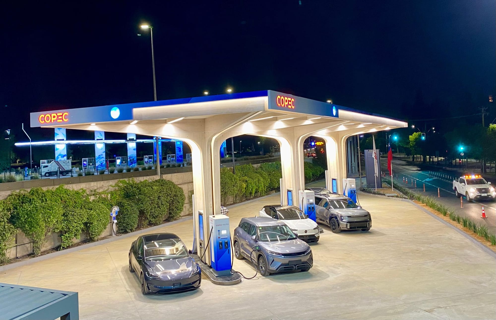 Copec открыл первую станцию только для электромобилей в Чили