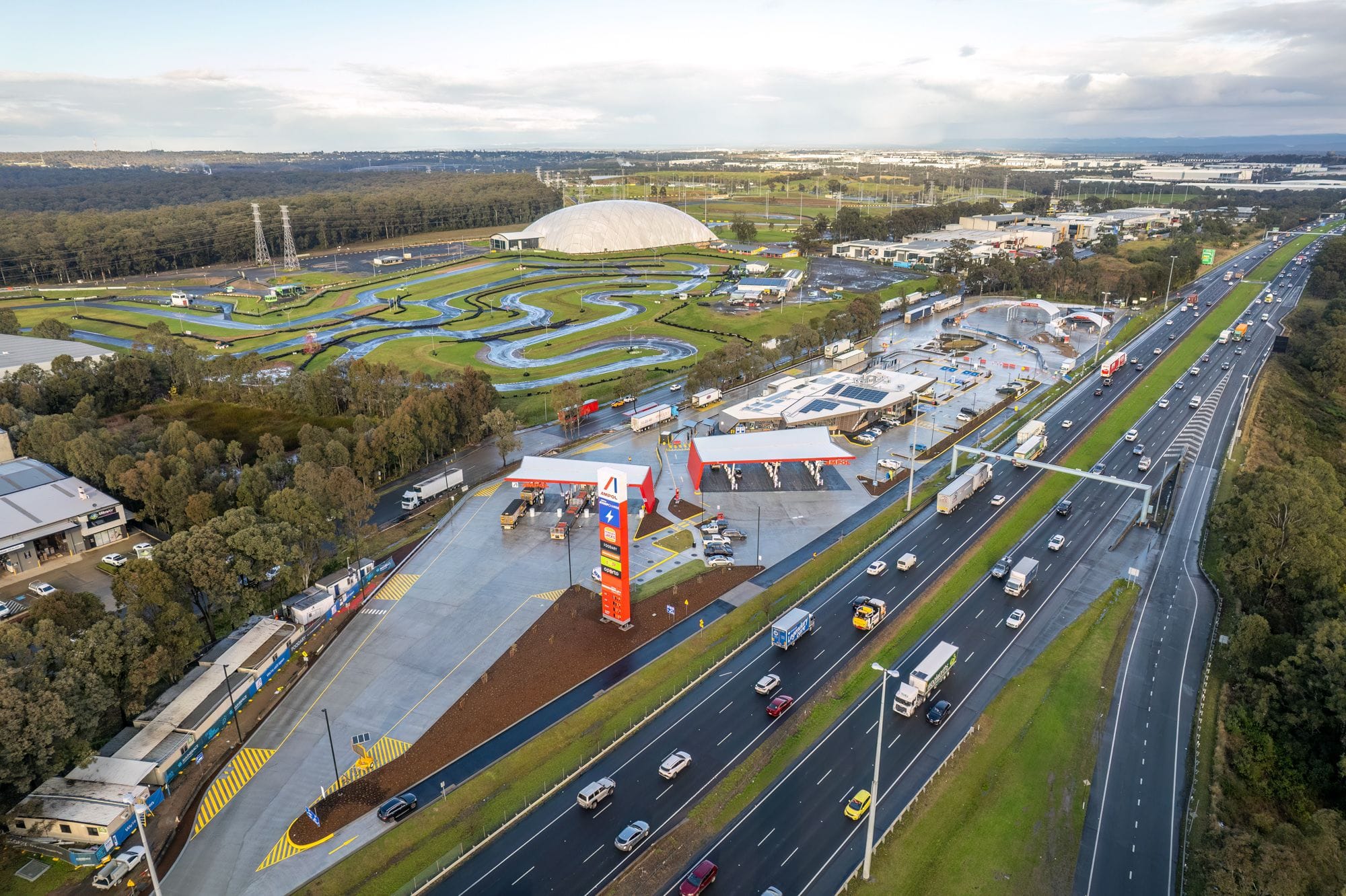 Трассовый комплекс Ampol Eastern Creek, западная сторона (Westbound), Австралия